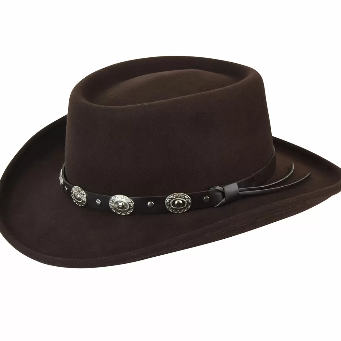 Bailey Hats Wool Felt | Eddy Bros.® Gambler Brown