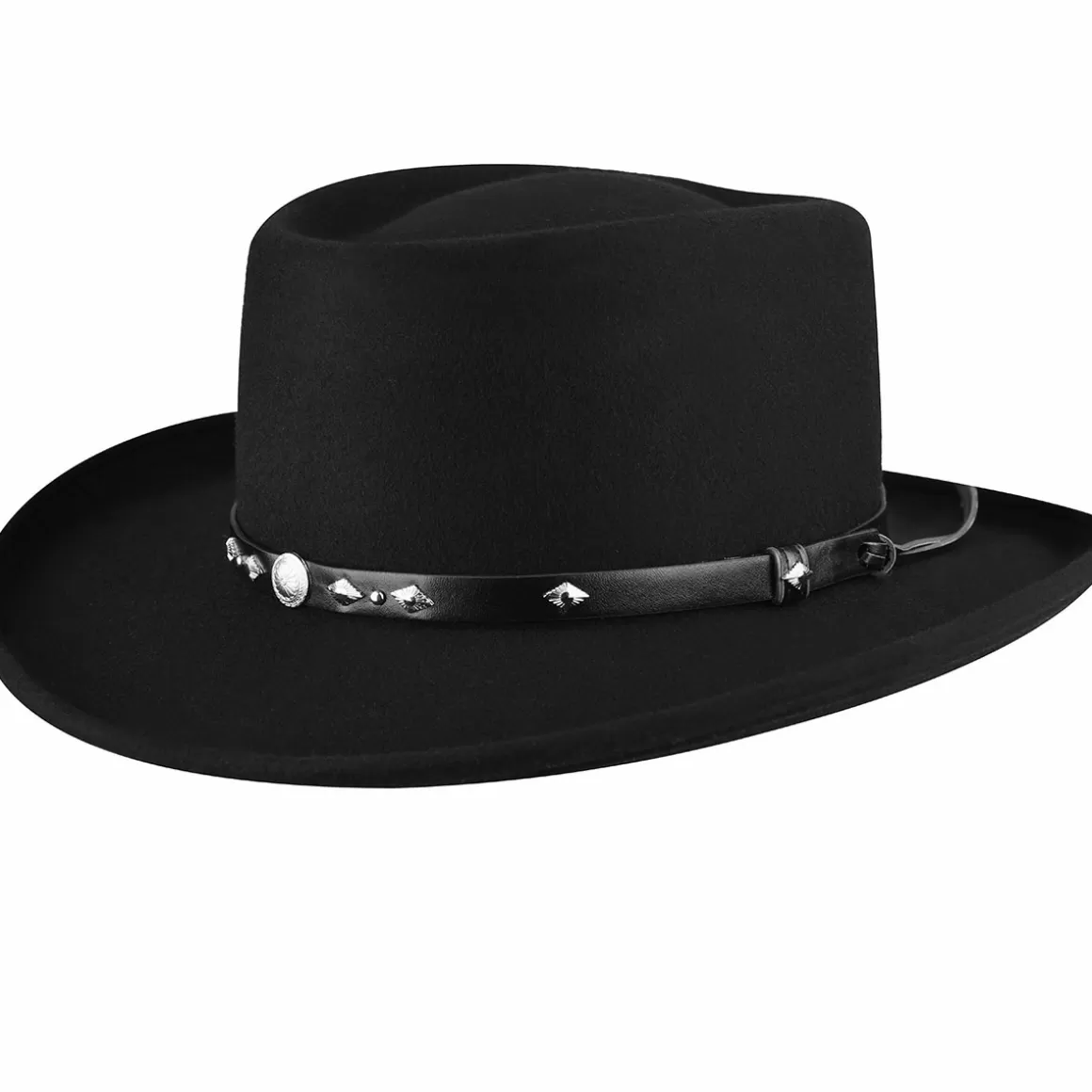 Bailey Hats Wool Felt | Eddy Bros.® Hills Black