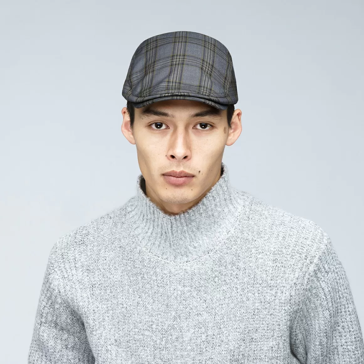 Bailey Hats Ivy & Flat Caps | Elbin Charcoal Plaid