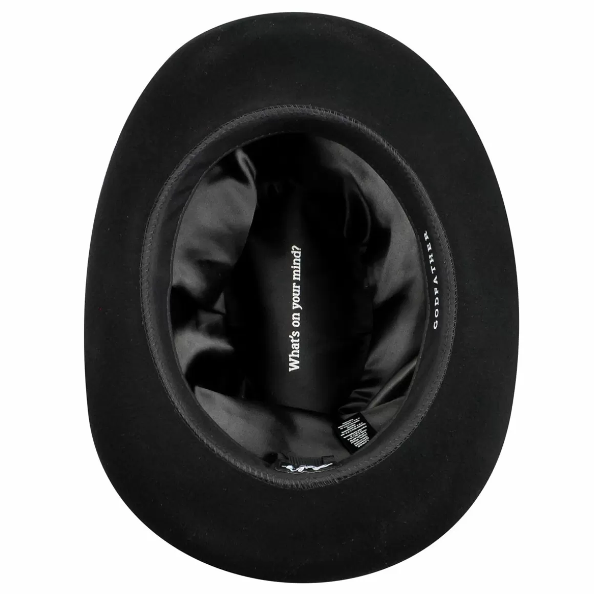 Bailey Hats Extended Sizes | Godfather Black