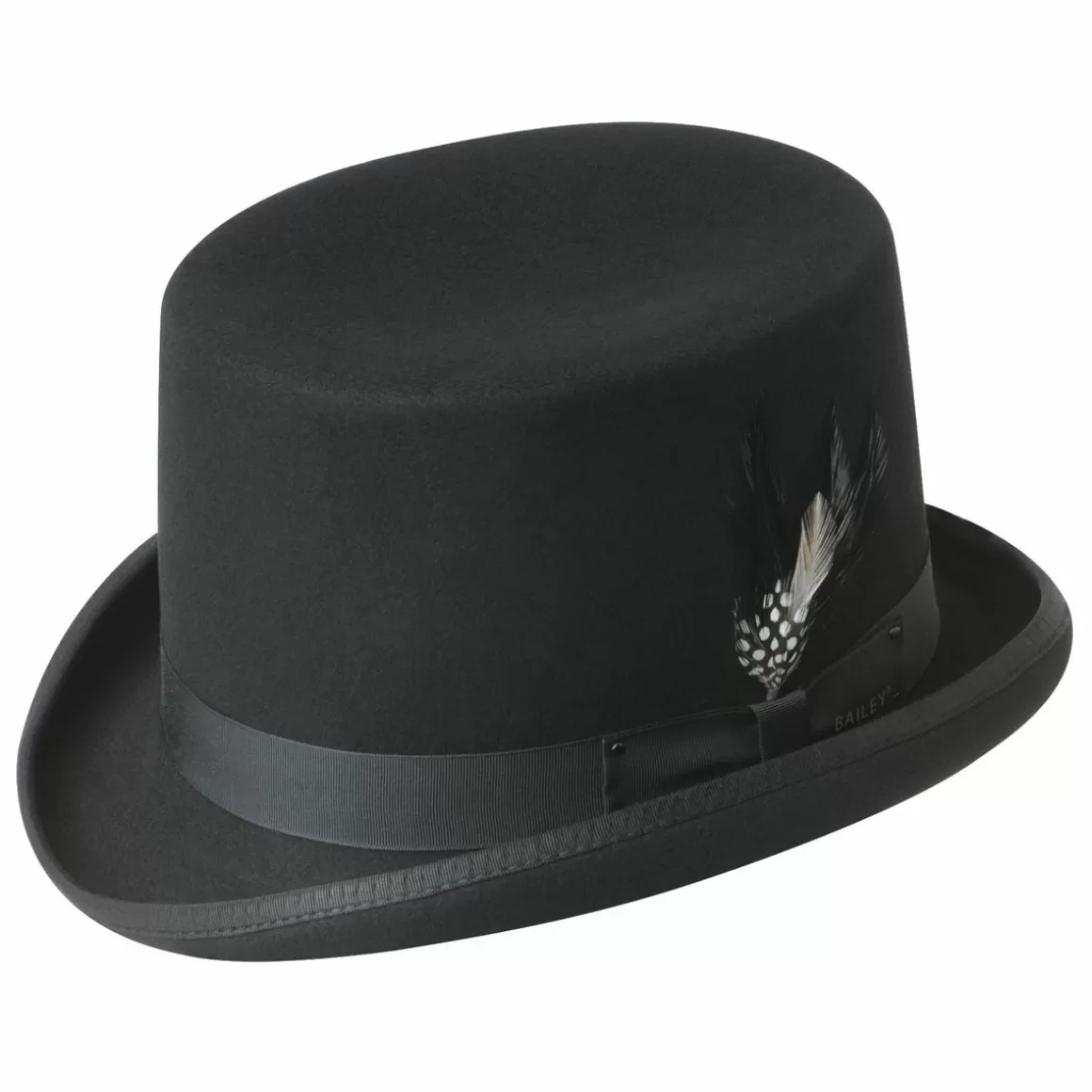 Bailey Hats Wool Felt | Ice Black