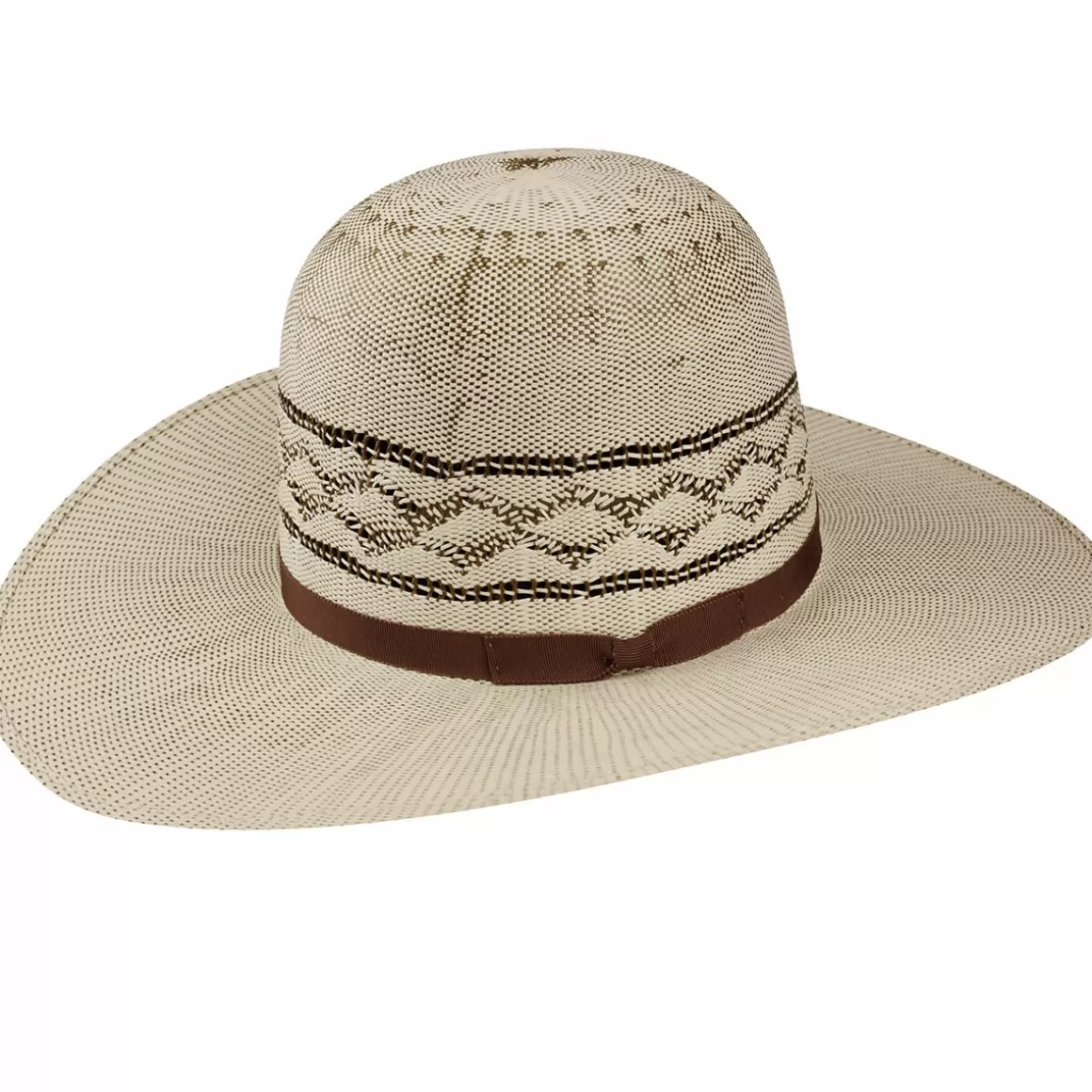 Bailey Hats Open | Verdi Open Ivory/Brown